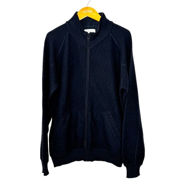 Vermont Country Store boiled wool bomber sweater/jacket - Picture 1 of 10